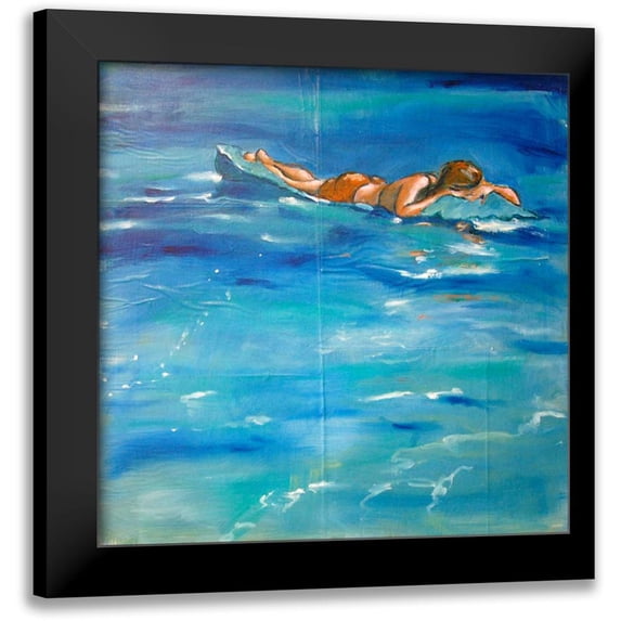 Hoffman, Kate 20x20 Black Modern Framed Museum Art Print Titled - Raft
