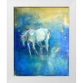 thumbnail image 1 of Hoffman, Kate 20x24 White Modern Wood Framed Museum Art Print Titled - White Horse5, 1 of 4