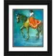 thumbnail image 1 of Hoffman, Kate 26x32 Black Ornate Wood Framed with Double Matting Museum Art Print Titled - July Fourth, 1 of 4