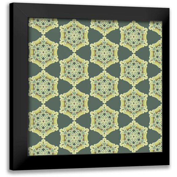 Hoffman, Katia 12x12 Black Modern Framed Museum Art Print Titled - Sentiments I