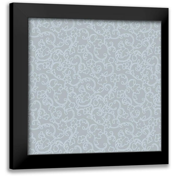 Hoffman, Katia 20x20 Black Modern Framed Museum Art Print Titled - Vintage Calico VII