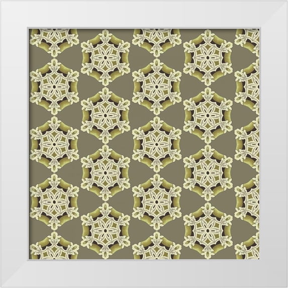 Hoffman, Katia 20x20 White Modern Wood Framed Museum Art Print Titled - Sentiments II