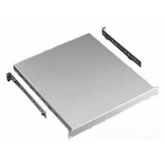 Hoffman P19VSH68B Shelf, Vented, Adjustable, Steel, 19.68" Deep, 19", Black