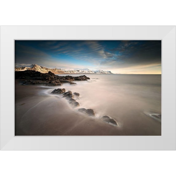 Hoffmann, Raymond 14x11 White Modern Wood Framed Museum Art Print Titled - ... Tides