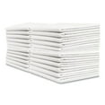 thumbnail image 1 of Hoffmaster 210101 82 in. Diameter Tissue/Poly Tablecovers - White (25/Carton), 1 of 4
