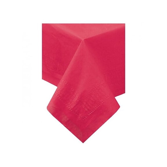Hoffmaster Tablecover, Red, 54"x108", PK25 220611