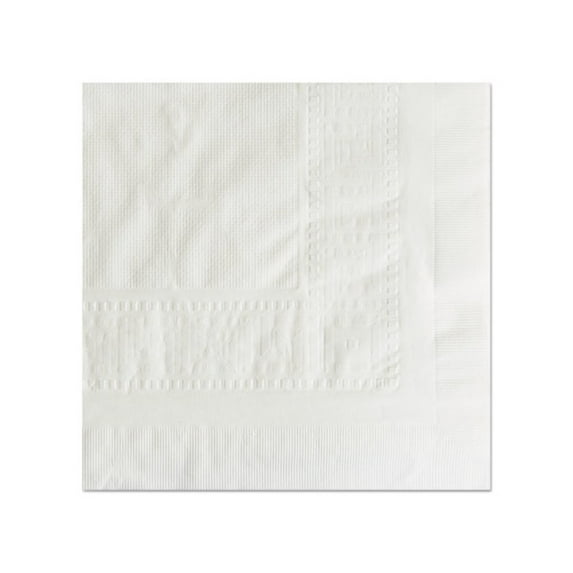 Hoffmaster Cellutex White Tissue/Poly Lined Tablecover, 25 count