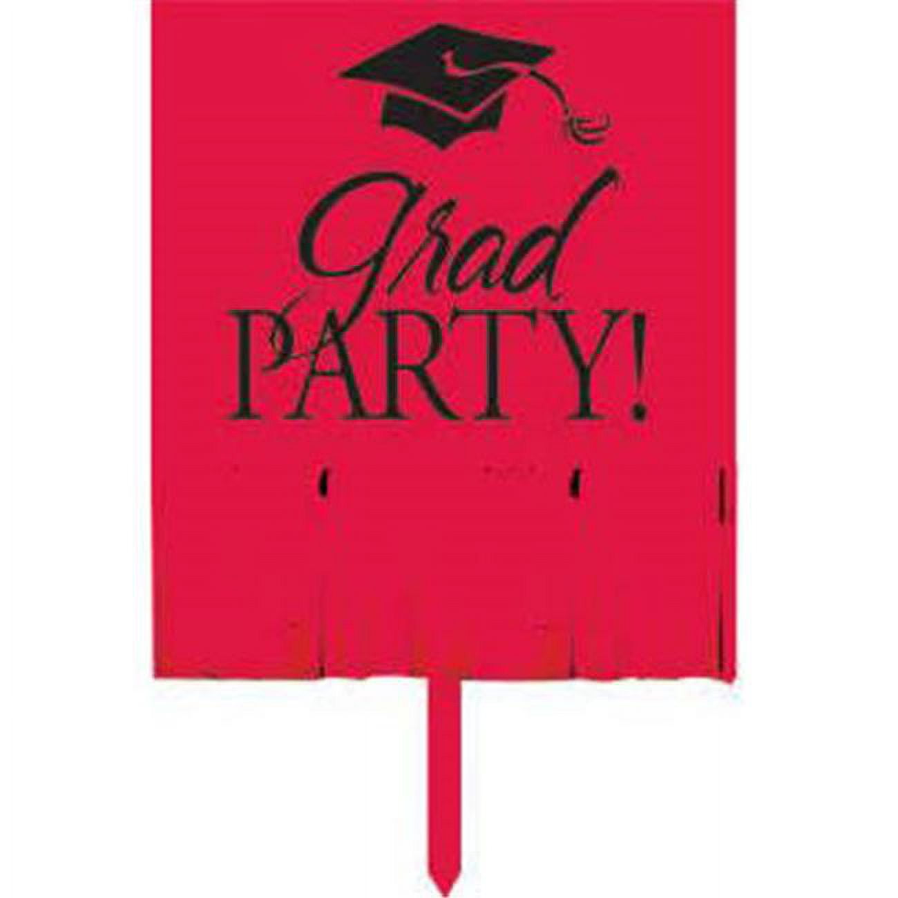 Picket Signs For Graduation Hoffmaster Group 141031 6 by 1 Count Congratulations Graduation Yard ...