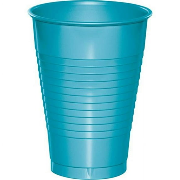 Hoffmaster Group 28103981 16 oz Plastic Cups, Blue - 20 per Case - Case of 12