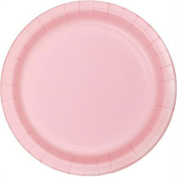 Hoffmaster Group 47158B 9 in. Dinner Plate, Classic Pink - 24 per Case - Case of 10