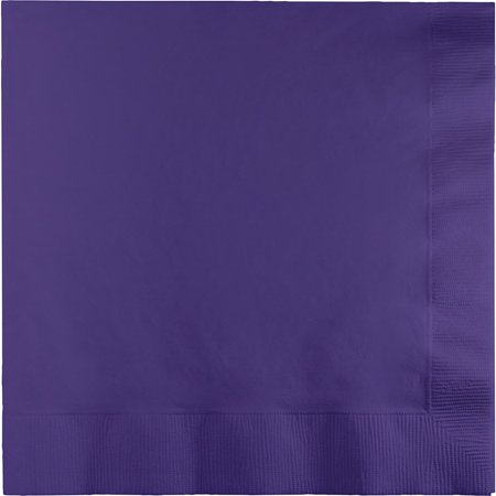 Hoffmaster Group 523268 Lunch Napkins, Purple - 20 per Case - Case of 12
