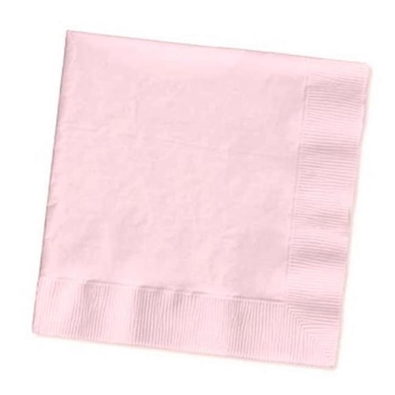 Hoffmaster Group 573274 Beverage Napkins, Classic Pink - 20 per Case - Case of 12