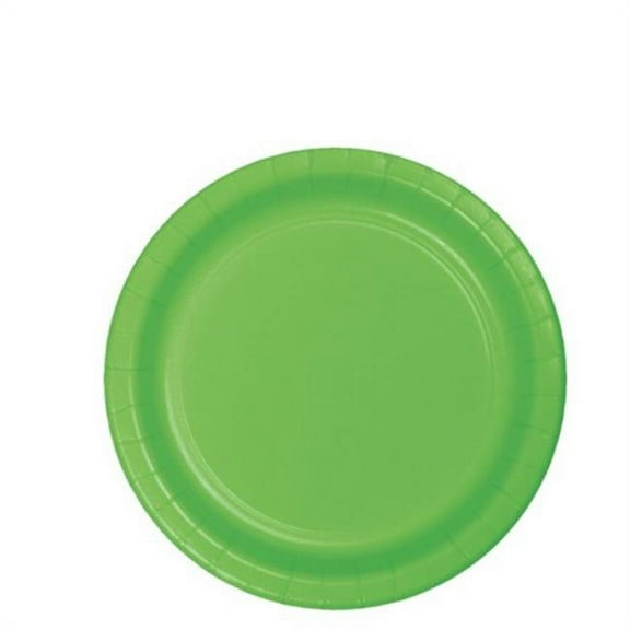 Hoffmaster Group 793123B 7 in. Lunch Plate, Lime - 24 per Case - Case of 10
