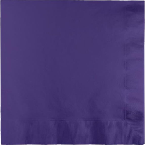 Hoffmaster Group Lunch Napkins - Purple - 20 per Case - Case of 12