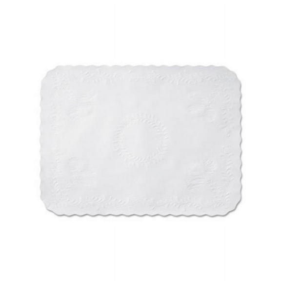 Hoffmaster HFMTC8704472 Anniversary Paper Place Setting & Tray Cover - White - 19 x 14 in. - 1000 Count