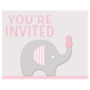 Hoffmaster Little Peanut Girl Invitations, 8pk, Decorative