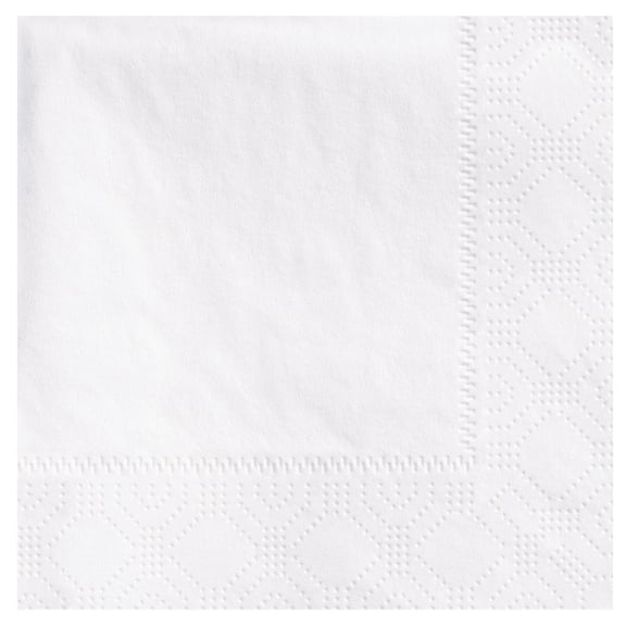 Hoffmaster Napkins, 4-3/4" x 4-3/4", White, Case Of 1,000 Napkins