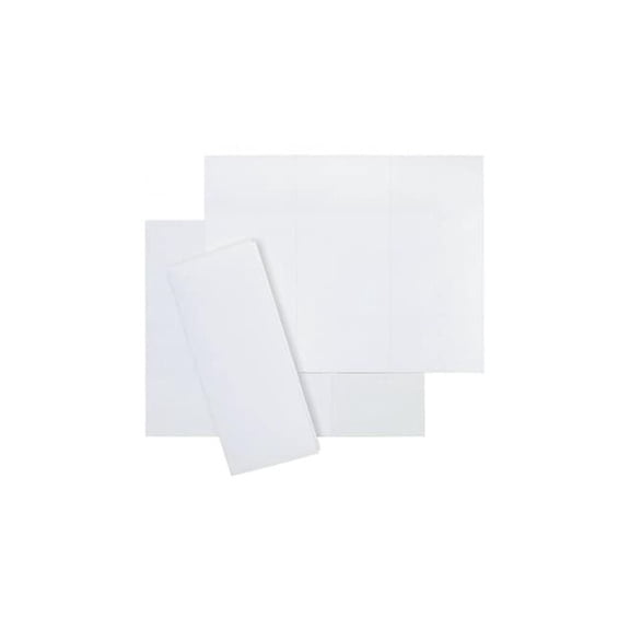 Hoffmaster Tray Ticket,White,(3) Panel,Perf,PK500 730100