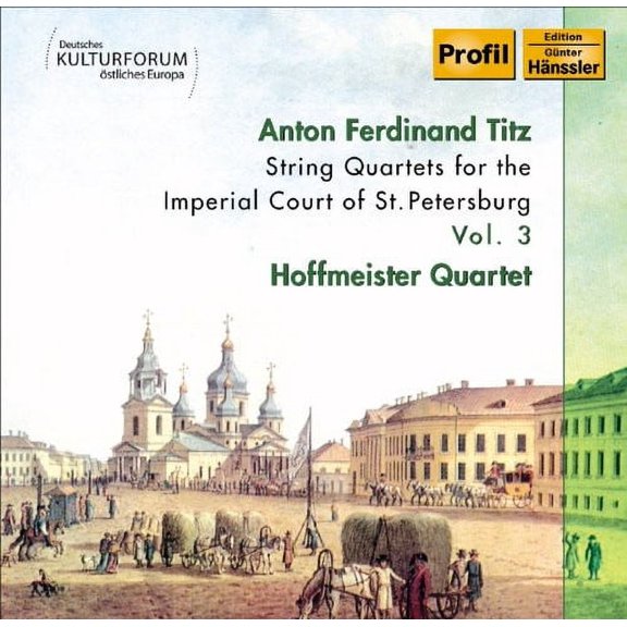 Hoffmeister Quartett - String Quartets 3 - Music & Performance - CD