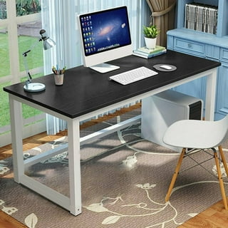 Lufeiya Small Computer Desk Study Table for Small Spaces Home Office 31 inch Rustic Student Laptop PC Writing Desks with Storage
