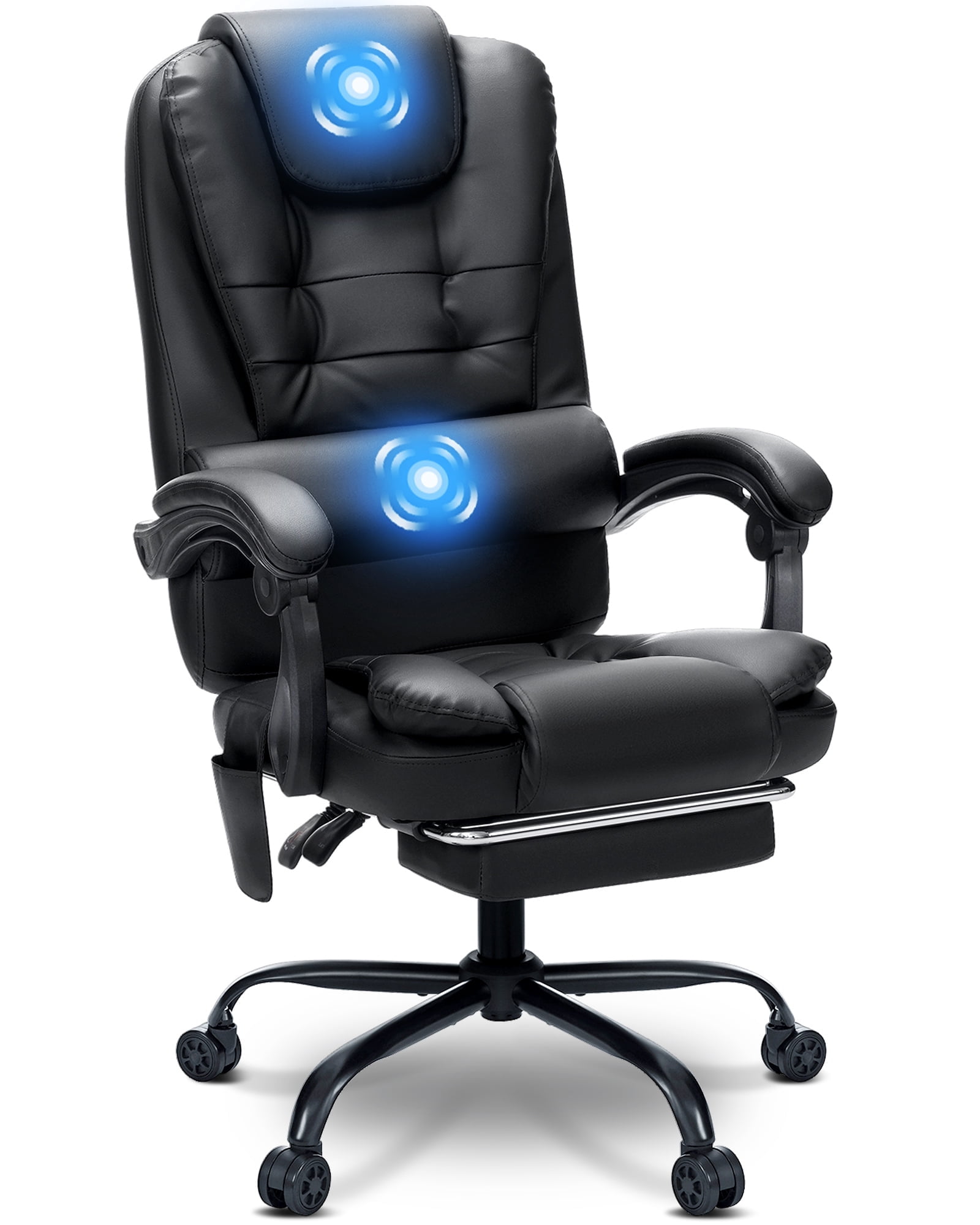 High back rolling office chair discount