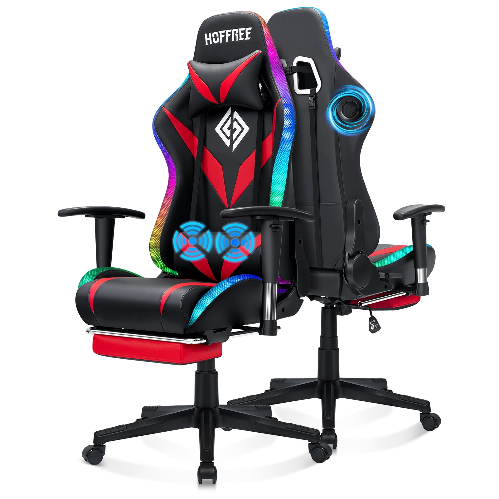 Gaming chair best sale walmart with speakers