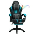 thumbnail image 1 of Hoffree Gaming Chair with Speakers High Duty Video Game Chairs with Footrest Computer Gamer Chair with Massage Thickened Seat Cushion for  Home Office, 1 of 2