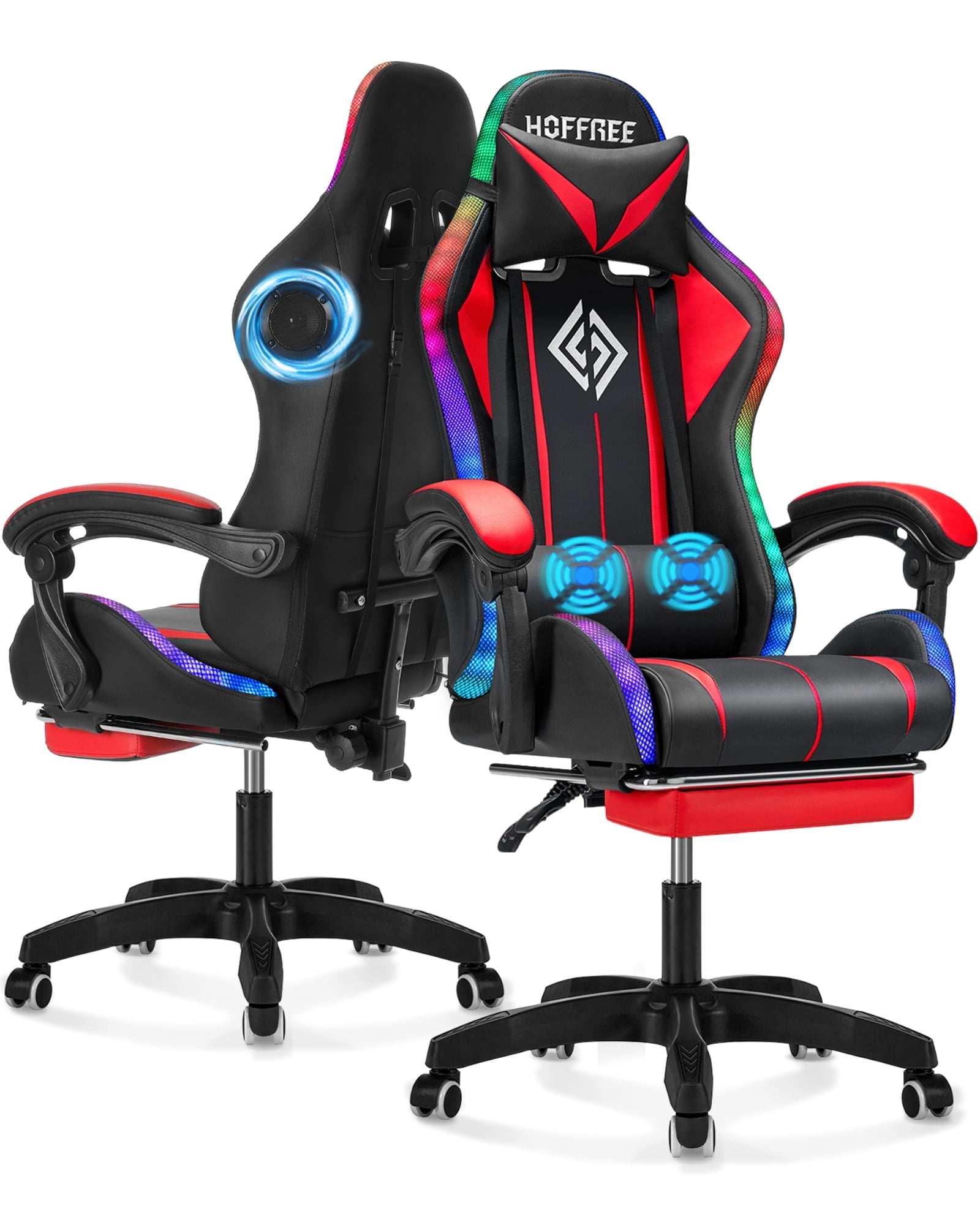 Walmart gaming chair with speakers new arrivals