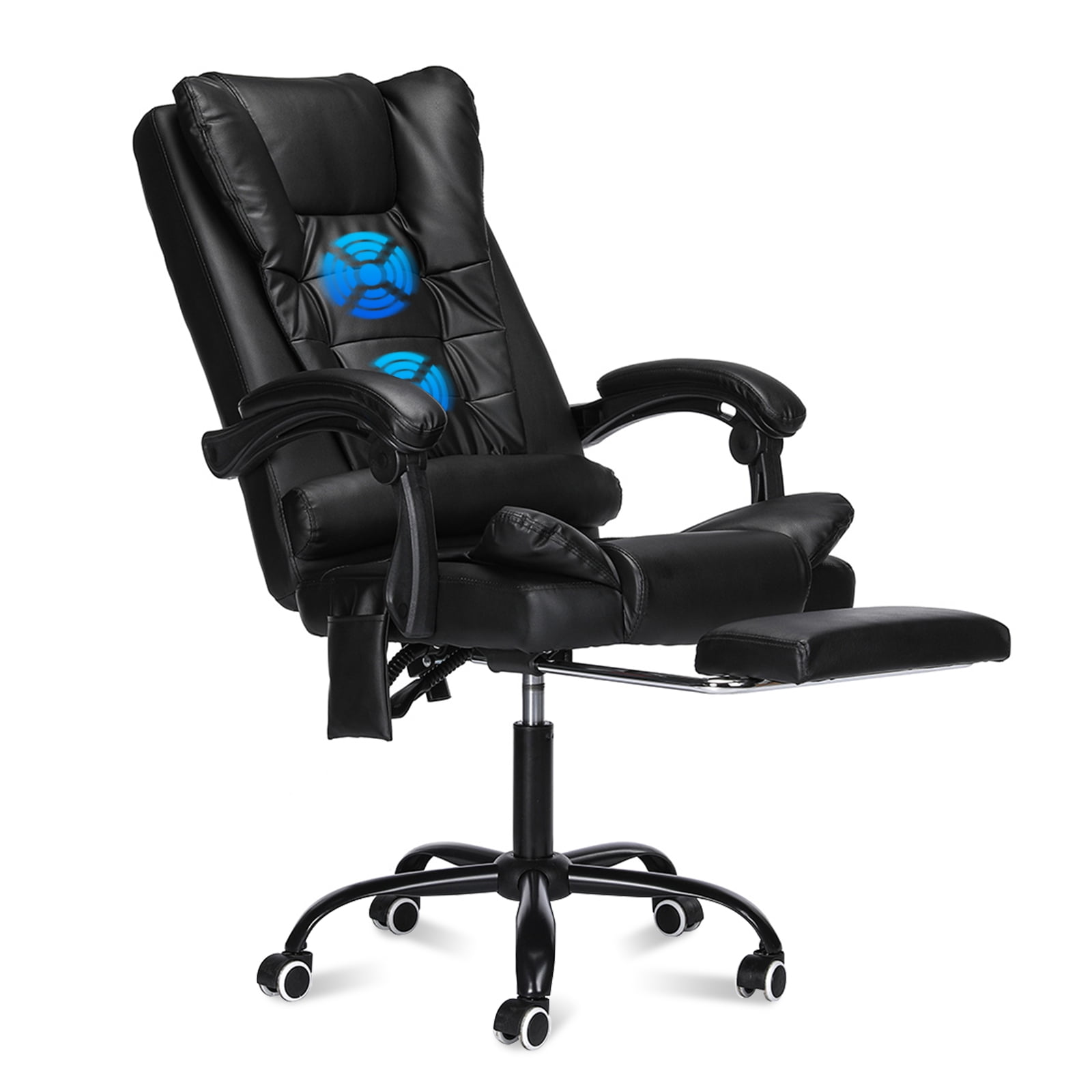 Hoffree Hoffree Office Chair Ergonomic Computer Desk Chair Big and Tall Executive Leather Chair