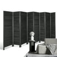 thumbnail image 1 of Hofitlead 8 Panel Room Divider, 5.6Ft Tall Room Dividers and Folding Privacy Screens,for Bedroom Home Office, Black, 1 of 8