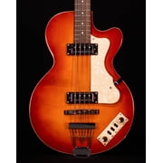 Hofner Ignition PRO Club 4-String Bass, Sunburst, Teacup knobs