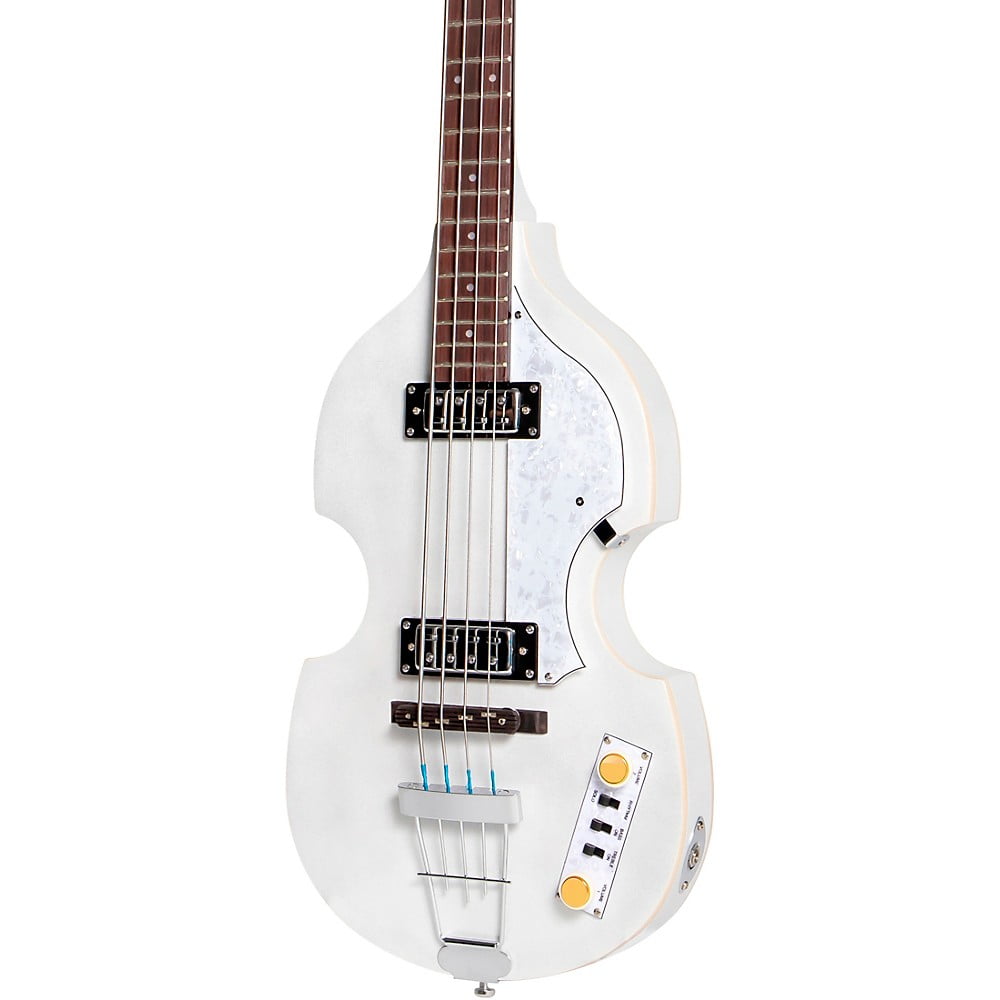Hofner Ignition Series Short-Scale Violin Bass Guitar Pearl