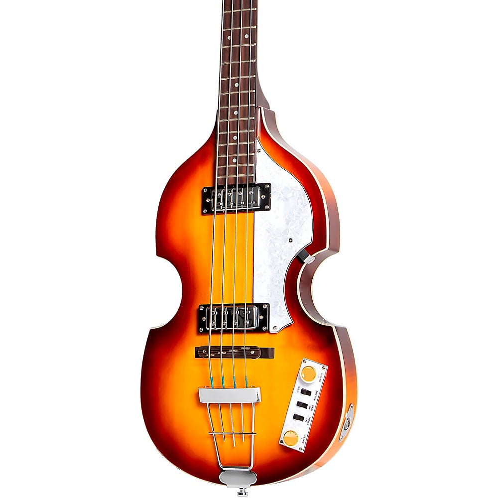 美品 Hofner Ignition Bass Sunburst 500/1 Hofner Ignition Series Short-Scale Violin Bass Guitar Sunburst