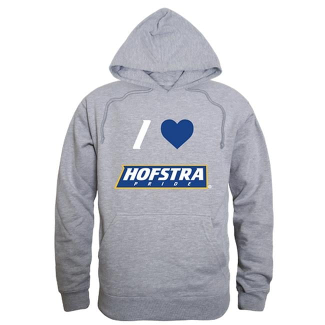 Hofstra University I Love Hoodie Heather Grey Small Walmart