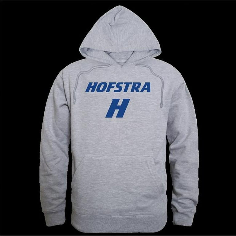 Hofstra University The Pride Seal Hoodie Heather Grey Small