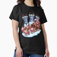 thumbnail image 1 of Hog Rider Christmas Sleigh Funny Clash of Clans Gamer - Stocking Stuffer G919 Unisex T-Shirt, Up to Size 5XL, 1 of 2