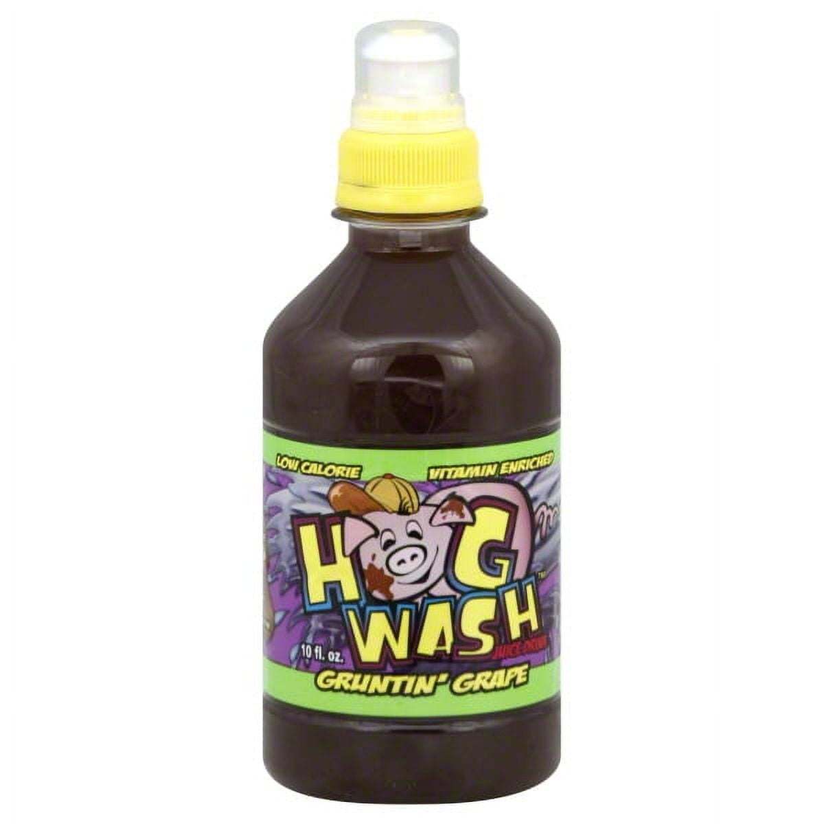 Hog Wash Gruntin' Grape Juice Drink, 10 Fl. Oz.