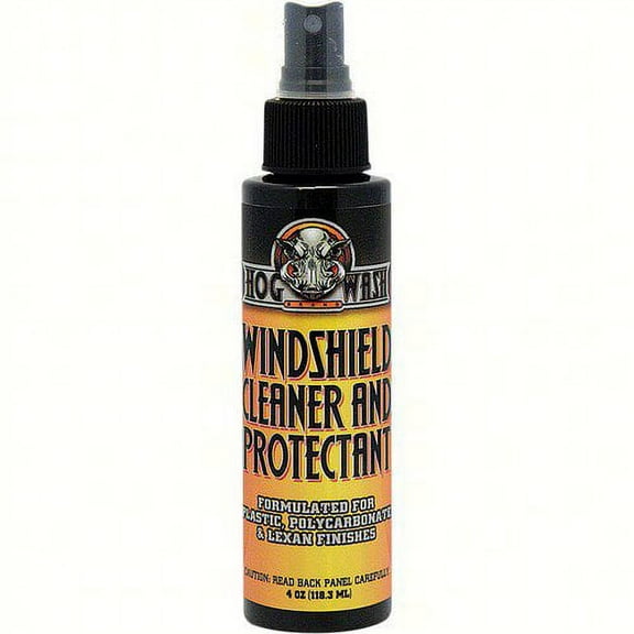 Hog Wash HW0884 Windshield Cleaner & Protectant - 4oz.