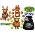 thumbnail image 1 of Hog Wild Bear, Moose & Squirrel Poppers Gift Set Battle Bundle with Exclusive "Matty's Toy Stop" Storage Bag - 3 Pack, 1 of 3