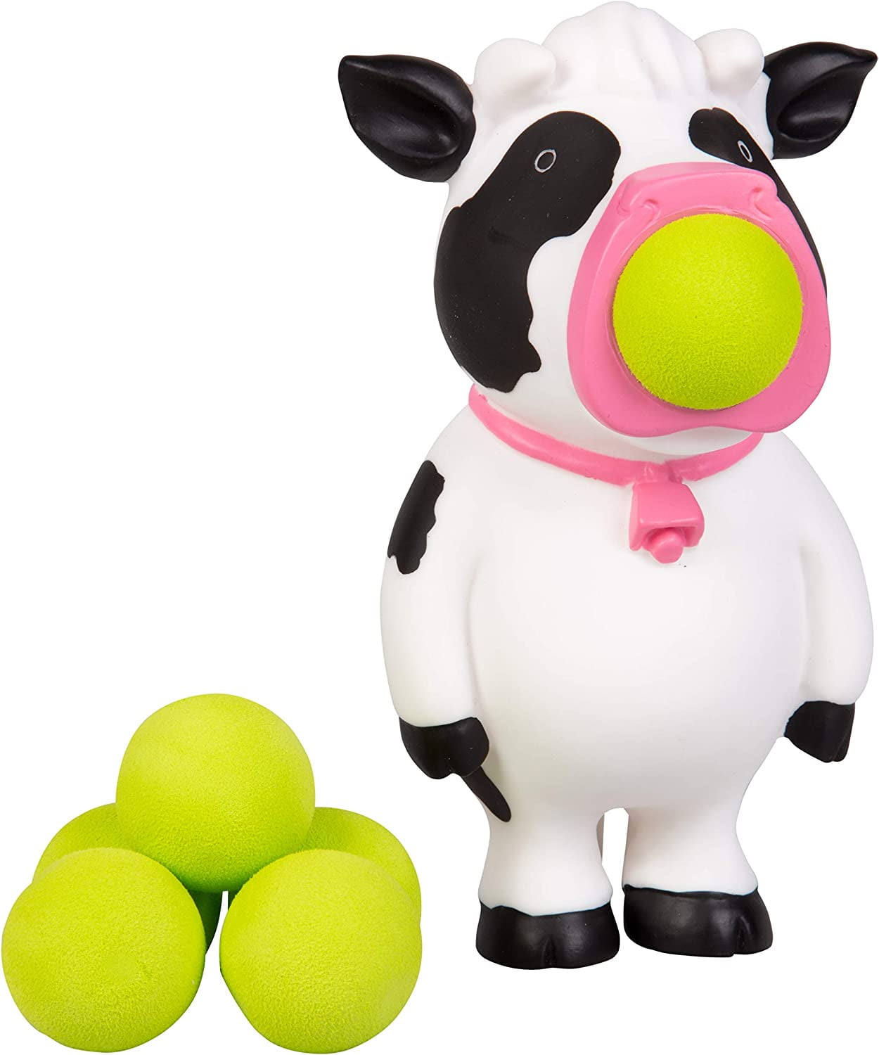 Hog Wild Indoor/Outdoor Popper Toy Cow - Squeeze & Shoot Up to 20