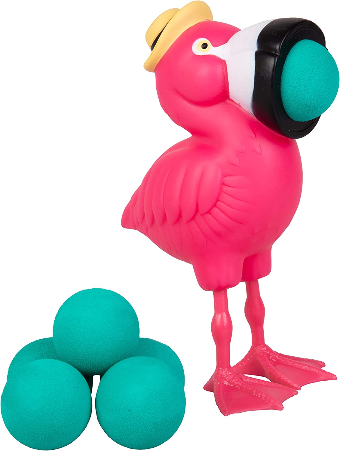 Hog Wild Flamingo Popper Toy - Shoot Foam Balls Up to 20 Feet - 6 Balls Included - Age 4+ - image 1 of 5