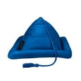 thumbnail image 1 of Hog Wild Peeramid Bookrest Book Stand for Hands-Free Reading Soft Polyester Microfiber, Blue, 1 of 3