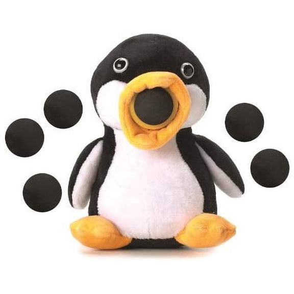 Hog Wild Squeeze Popper Huggables Penguin Plush