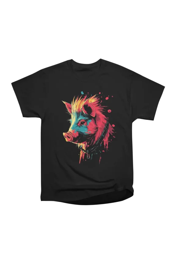 Hog Wild T-Shirt Tee Gift For Him Merch For Her Apparel For Friend