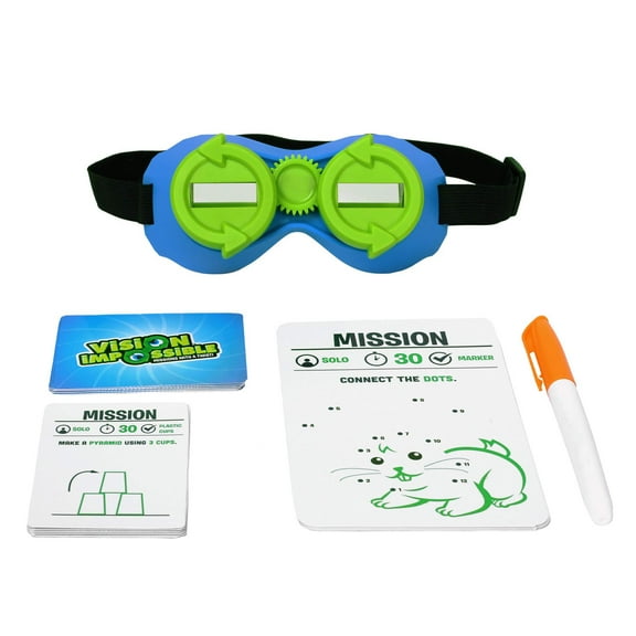 Hog Wild Vision Impossible: Flip Your World Upsidedown and Sideways with This Hilarious Family Challenge Goggle Game