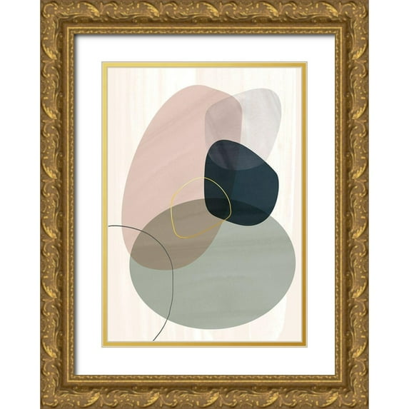 Hogan, Aoibhne 18x24 Gold Ornate Wood Framed with Double Matting Museum Art Print Titled - Bonding