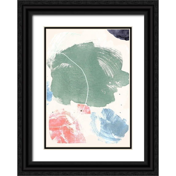 Hogan, Aoibhne 24x32 Black Ornate Wood Framed with Double Matting Museum Art Print Titled - Shape in Mind