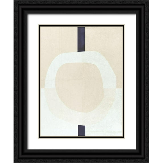 Hogan, Aoibhne 25x32 Black Ornate Wood Framed with Double Matting Museum Art Print Titled - Ecstatic I