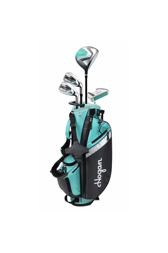 Golf FTS Junior Girls Golf Clubs Set with Bag, Left Hand Ages 6-8