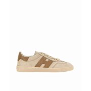Hogan Low-Top Sneakers With Distinctive 'H' Logo And Rubber Cup Sole Neutrals Women's